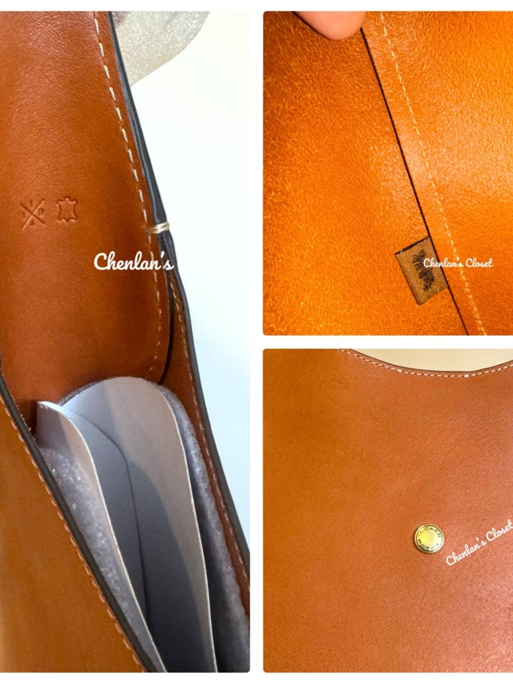 NWT Coach Brooklyn 28 Toffee Brown - Picture 11 of 12